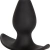 Perfect Plug Silicone Anal Plug Black 3.5 Inch