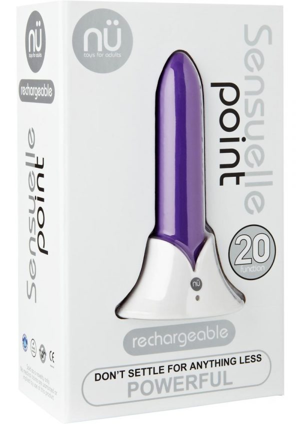 Point 20 Function Rechargeable Vibe Purple