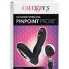 Silicone Wireless Pinpoint Probe USB Rechargeable Anal Vibe Waterproof Black