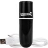 Charged Vooom Rechargeable Bullet Vibe Waterproof Black