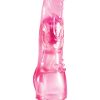 B Yours Vibe 04 Realistic Jelly Vibrator Waterproof Pink 8 Inch