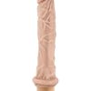 Dr. Skin Cock Vibe 08 Realistic Vibrator Showerproof Natural 9.75 Inch