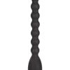 Silicone Bendie Power Probe Anal Beads Waterproof Black