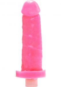 Clone A Willy Silicone Vibrating In Home Penis Molding Kit Glow In The Dark Pink