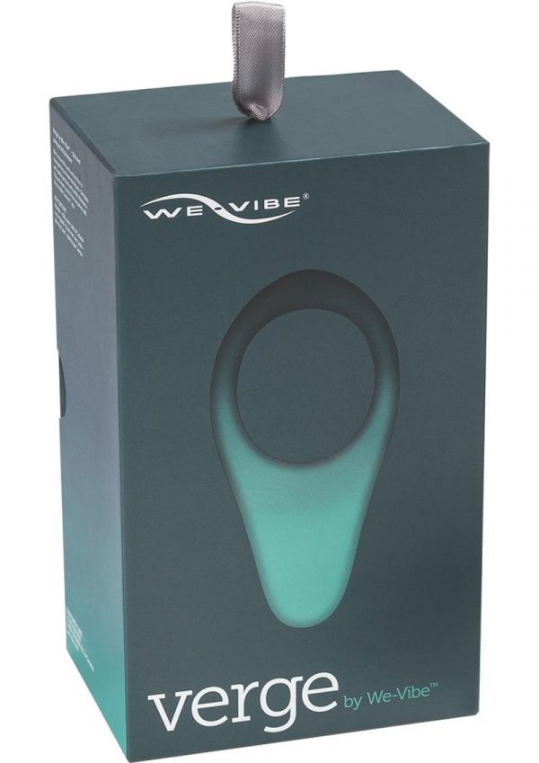 We-Vibe Verge App Compatable USB Rechargeable Vibrating Ring Waterproof Blue