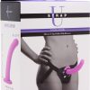 Strap U Silicone Gspot Dildo With Harness