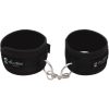 Lux Fetish Quality Love Cuffs Adjustable Black