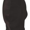 Lux Fetish Open Mouth Stretch Hood Black One Size Fits All