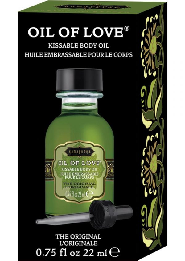 Oil Of Love Kissable Body Oil The Original .75 Ounce