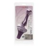 Vibrating Me2 Probe Silicone G-Vibe Waterproof Purple 6.5 Inch