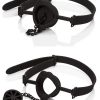 Scandal Silicone Stopper Gag Adjustable Black