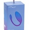 We Vibe Jive Silicone USB Rechargeable Couples Vibrator Bluetooth Controlled Waterproof Blue