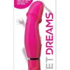 Wet Dreams Cock Tease Mini Silicone Textured Vibrator Waterproof Magenta