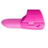 Fuzu Silicone Fingertip Massager With Textured Tips Pink