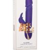 Jack Rabbit Signature Silicone Thrusting Rabbit USB Rechargeable Waterproof Purple