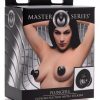 Master Series Plungers Silicone Extreme Suction Nipple Suckers Black