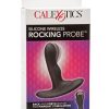 Silicone Wireless Rocking Probe USB Rechargeable Waterproof Black 3.5 Inch