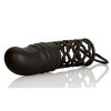 Silicone Penis Extension Black 6 Inch