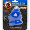 Tri Squeeze Silicone Blend 3 Ring Ballstretching Sling Blue