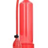 Pumped By Shots Classic Penis Pump Red