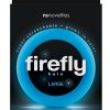Firefly Halo Large Silicone Cock Ring Blue