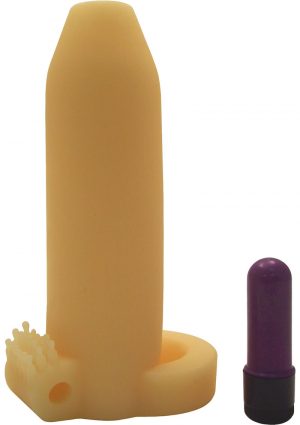 Doctors Love Deemun Penis Girth Enhancer Vibrating 6 Inch Flesh