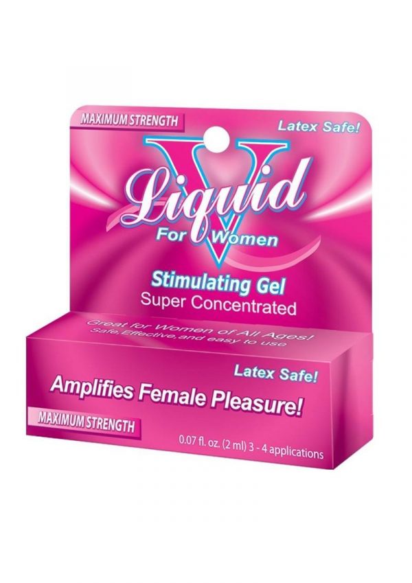 Liquid V Stimulating Gel For Women 0.1 Ounce