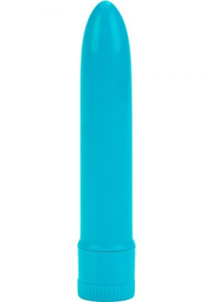 MINI NEON VIBES MULTI SPEED VIBRATOR 4.6 INCH BLUE