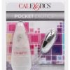 Pocket Exotics Silver Bullet Multispeed 2.1 Inch Silver