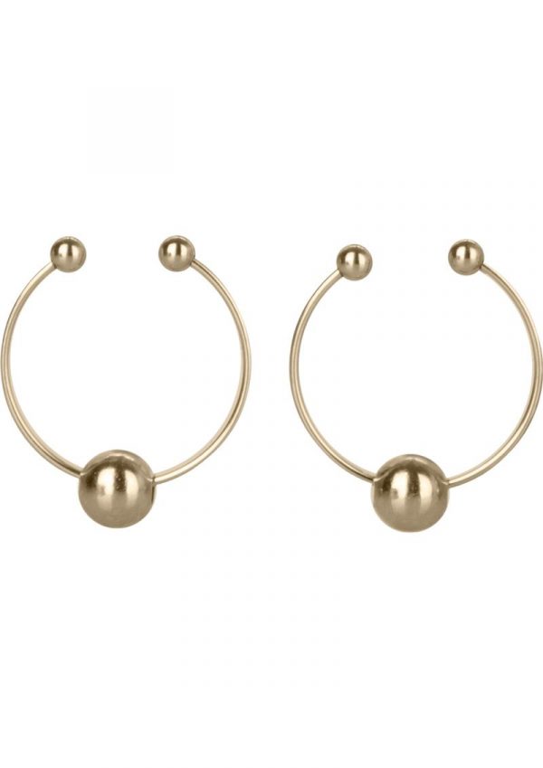 Nipple Rings Non Peircing Gold