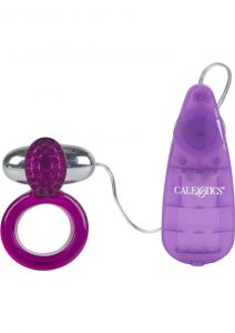 Ring Of Passion With Removable Vibrating Bullet Purple