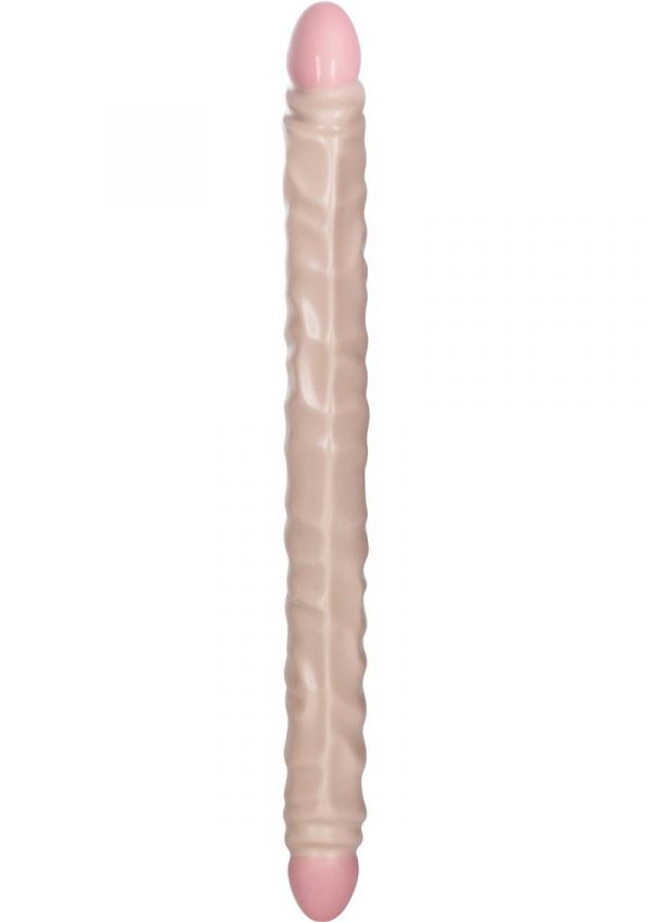 Slim Jim Duo Double Dong 17 Inch Ivory