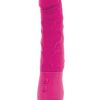 Inya Twister Vibe Rechargeable Silicone Vibrator - Pink