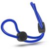 Stay Hard Silicone Double Loop Cock  Blue Adjustable
