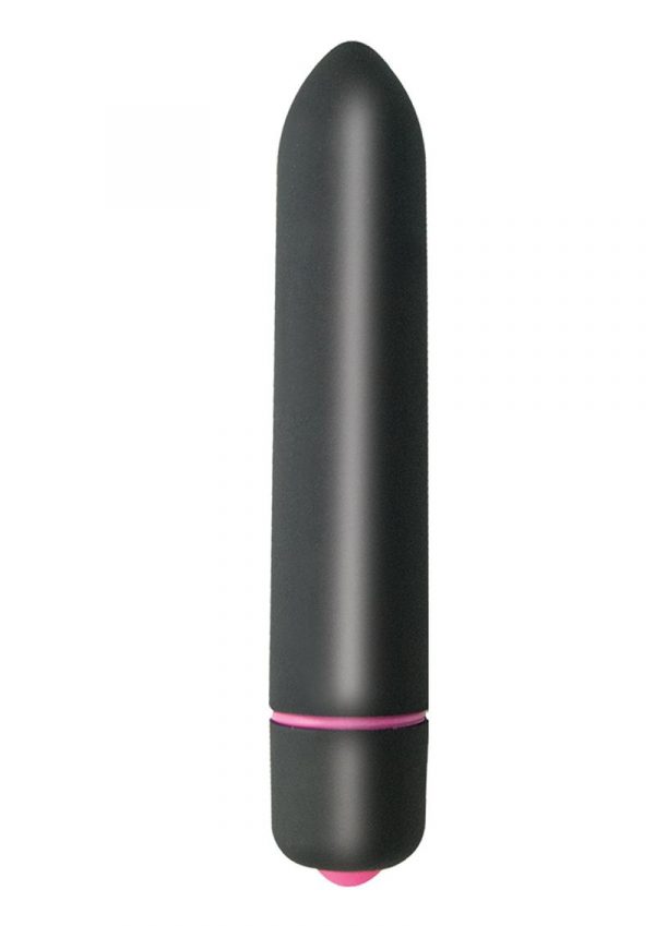 Intense Orgasm Bullet 10X Waterproof Black 3.5 Inch