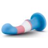 Blush Avant Pride P2 Silicone Dildo Waterproof True Blue 6 Inch