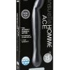 Homme Ace Prostate Vibe Silicone Rechargeable Waterproof Black