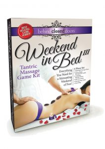 Behind Closed Doors Weekend In Bed III Tantric Massage Game Kit