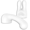 Bodywand Curve Attachment Set Silicone Attachment White