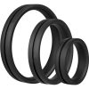 Ringo Pro X3 Silicone Cock Rings Set Waterproof Black 3 Piece Pack