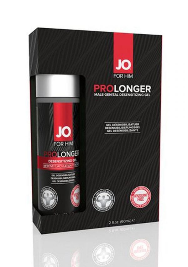 Jo Pro Longer Male Genital Desensitizing Gel 2 Ounces