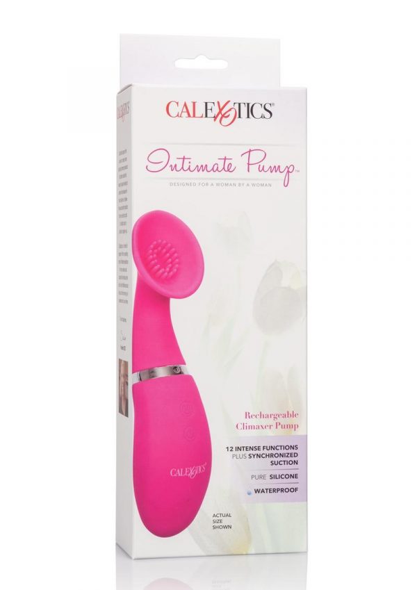 Intimate Pump USB Rechargeable Climaxer Pump Waterproof Pink 6.75 Inch