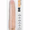Dr. Skin Cock Vibe 2 Realistic Vibrator Splashproof Beige 9 Inch