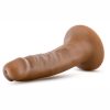 Dr. Skin Realistic Cock With Suction Cup Mocha 5.5 Inch