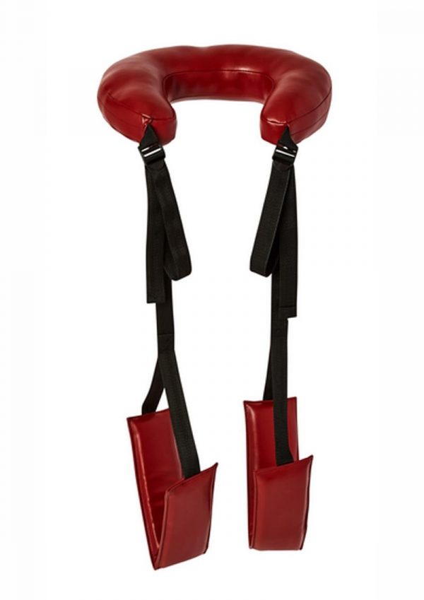 Saffron Thigh Sling Black/Red Adjustable