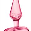 Play With Me Hard Candy Anal Plug - Pink