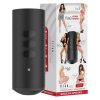 Kiiroo Titan Feel Pornstars Interactive Experience Vibrating Masturbator For Men Black 8.7 Inch