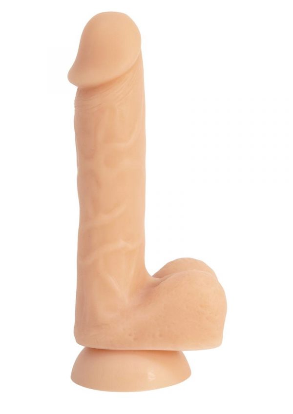 Addiction Bendable David Silicone Dual Dense Dildo Flesh 8 Inches