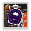 360  2-Way Cockring And Ballsling  Purple