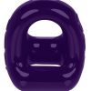 360  2-Way Cockring And Ballsling  Purple